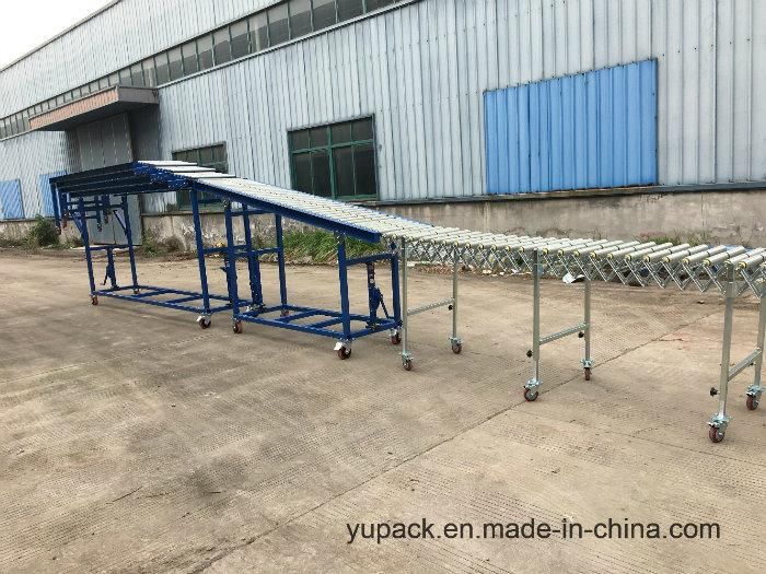 Flat Top Truck Conveyor /Container Unloading Conveyor From Shandong Manufacturer