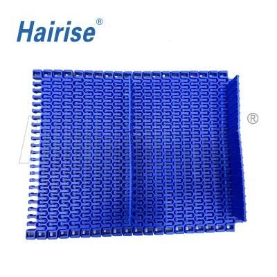 Hairise Food Transfer Modular Belt (Har2400 flush grid with baffle)