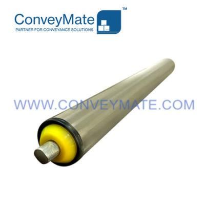 Stainless Steel Gravity Conveyor Roller with Plastic End Cap