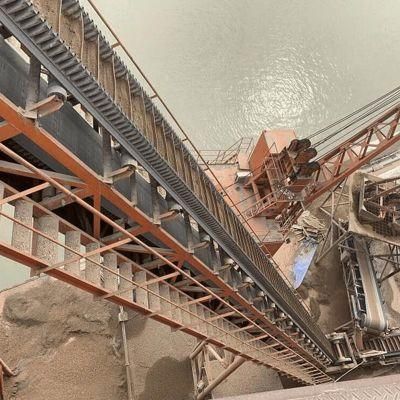 Transportation Machinery Corrugated Sidewall Belt Conveyor of Mineral Processing Plant