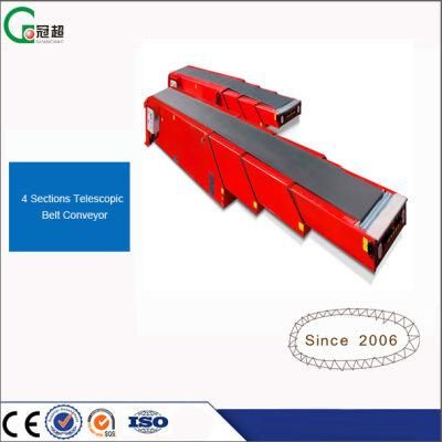 Competitive Price Automatic Unloading Telescopic Belt Conveyor for Parcel Express