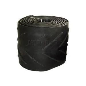 Pattern Conveyor Belt Ribbed Rubber Belt Chevron Type Rubber Belt