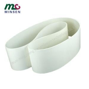 Manufacturers Supply White Glossy PVC Conveyor Belt Circular Conveyor Belt Industrial Belt Belt