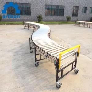 Affordable Expandable Flexible Gravity Skate-Wheel Conveyor with Ce