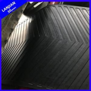 Wear-Resistant Antiskid Closed/Open V Pattern Rubber Chevron Conveyor Belt