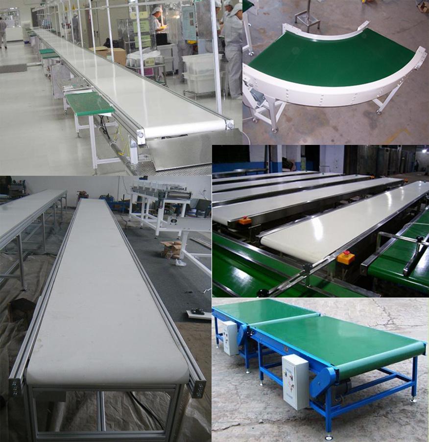 SUS304/316 Automatic Belt Conveyor for E-Commerce Distribution