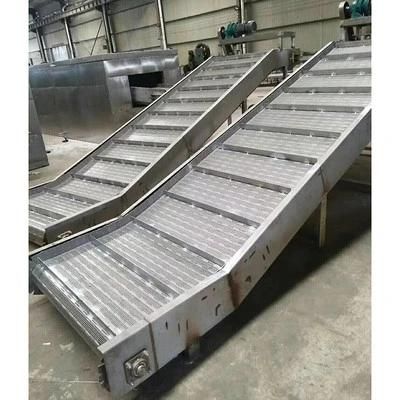 China High Efficiency Steel Roller Chain Screw Conveyor with Flange Roller