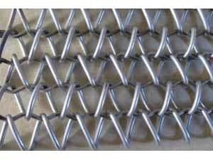 304 & 201 Stainless Steel 304 Stainless Steel Chain Link Spiral Wire Mesh Conveyor Belt