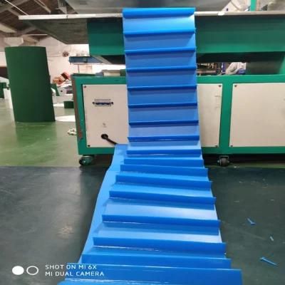 Incline Conveyor Industrial PU PVC Peanut Conveyor Belt with Baffle