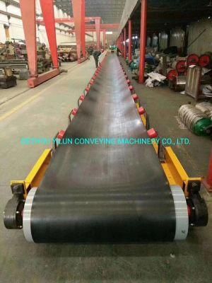 Factory Carbon Steel Belt Conveyor System for Cement, Port, Power Plant Industries on Sale