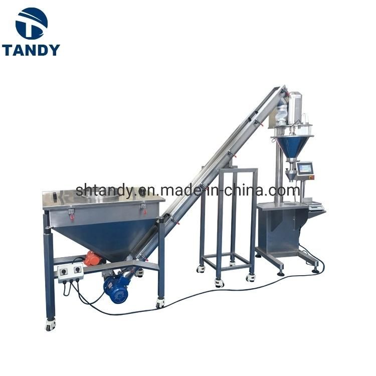 Starch Processing Stainless Steel Inclined Screw Feeding Conveyor