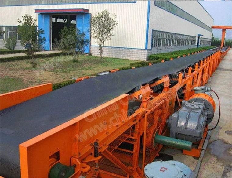 Horizontal Gravel Coal Rocks Mobile Roller Belt Conveyor