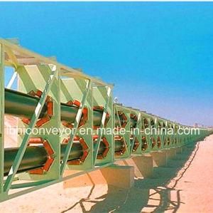 High Quality Pipe Rubber Belt Conveyor for Material Handling