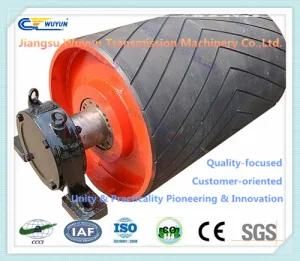 Dtii Rubber Coated Driving Roller, Impact Pulley for Conveyor Belt Roller
