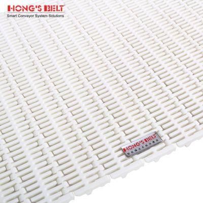 Hongsbelt HS-103B-HD-N Flush Grid Modular Plastic Conveyor Belt for Fruit and Vegetable Washing Line
