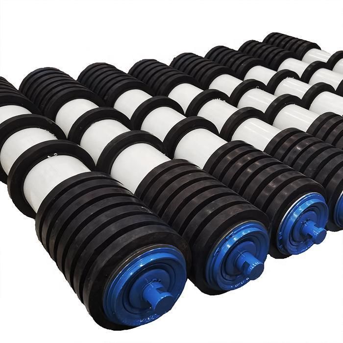 Rubber Comb Roller Used in Coal Mines, Metallurgy, Machinery