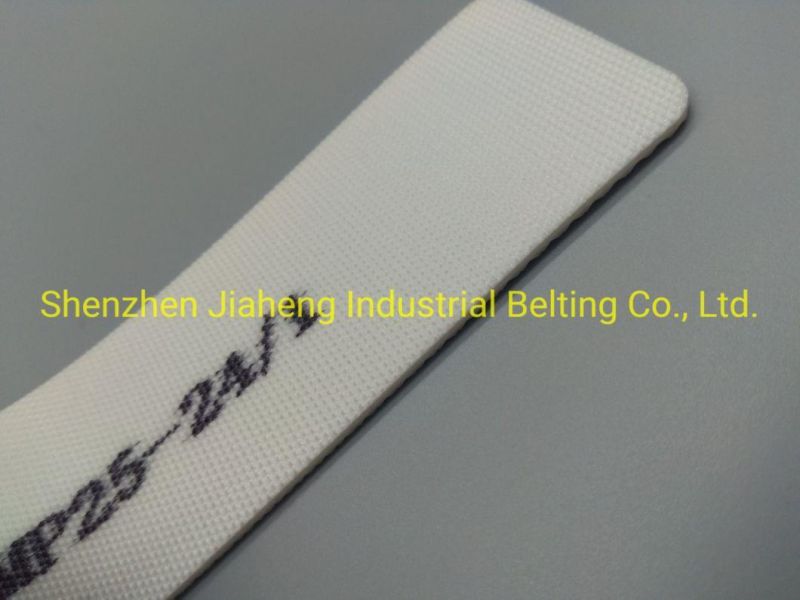 Diamond Pattern PVC Conveyor Belt Oil Resistant Bottom Fabric