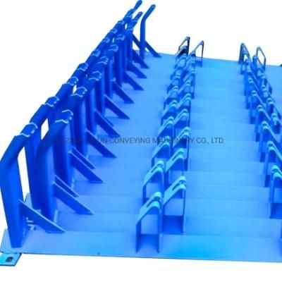 Anti-Corrosion Mining Industrial Paint Roller Frame of Belt Conveyor