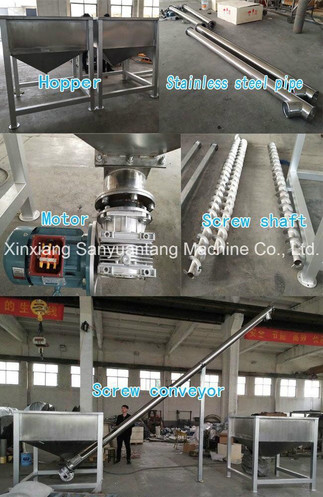 China Best Price Stainless Steel Automatic Screw Feeder/Screw Conveyor Machine