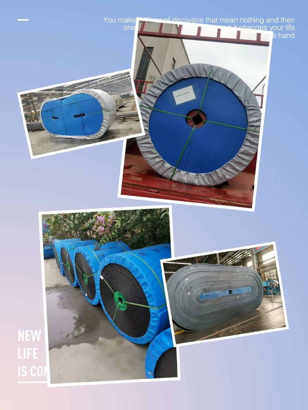 High Strength/Abrasion Resistant Industrial Polyester Conveyor Belt Ep Rubber Belt