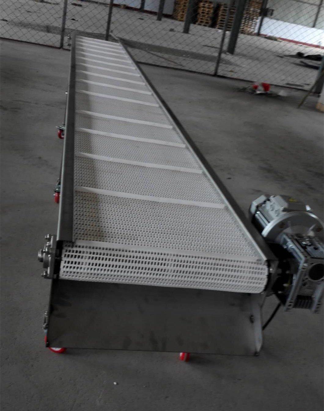 27.2mm Pitch Raised Rib 900 Modular Plastic Conveyor Belt