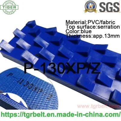 Serration High Strength Customized Polyvinyl Chloride Belt for Automatic Marble Polishing Machine