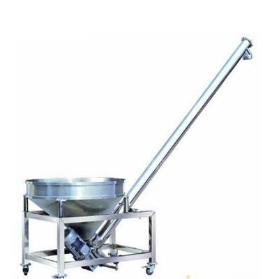 Stainless Steel Inclined Screw Conveyor / Auger Feeder