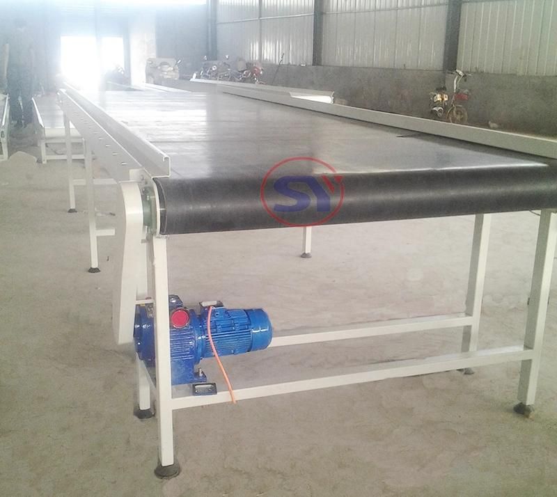 Meat Industry Anti-Bacterial Food Grade PVC/PU Belt Conveyor Transport Conveyor for Seafood