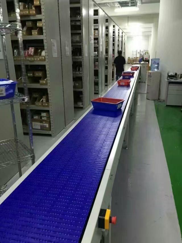 Food Grade Conveyor Belt Can Food Conveyor Chain Flat Top Modular Belt