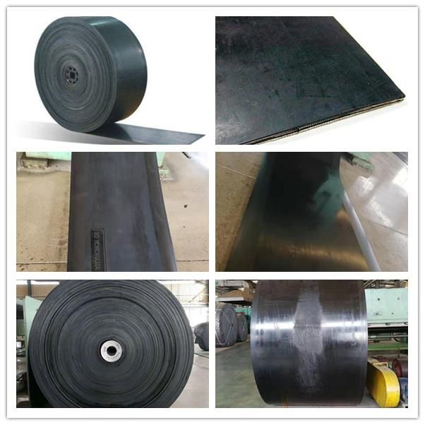 Ep150 Chevron Rubber Conveyor Belt