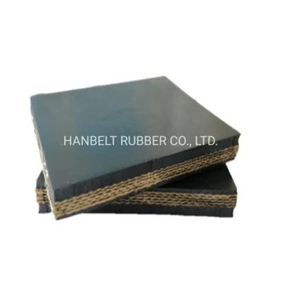 Ee100 Canvas Fabric Rubber Conveyor Belt for Mine