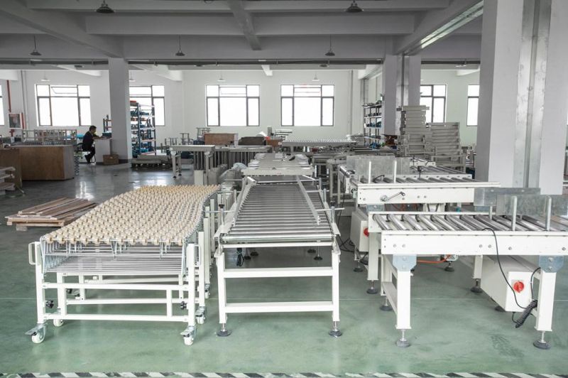 High Quality Drive Angled Roller Conveyor Telescopic Line Retractable Line Gravity Conveyors