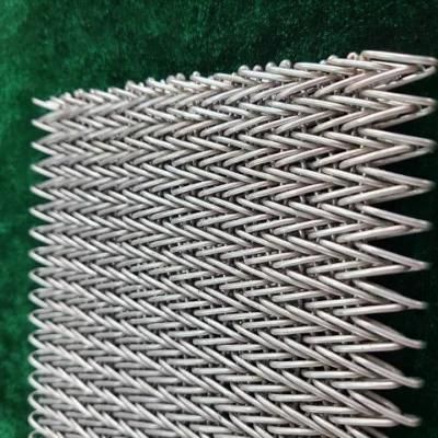 Stainless Steel Belt Conveyor Wire Rope Outdoor Mesh Conveyor Belt in Conveyor