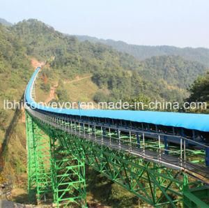 Overland Long-Distance Curved Belt Conveyor System