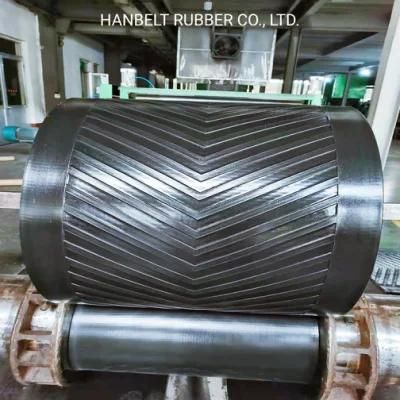 15MPa Acid and Alkali Resistant Chevron Rubber Conveyor Belt