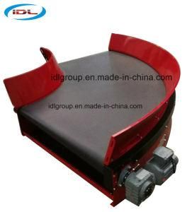 Package PVC Belt Curve Conveyor for Courier Company