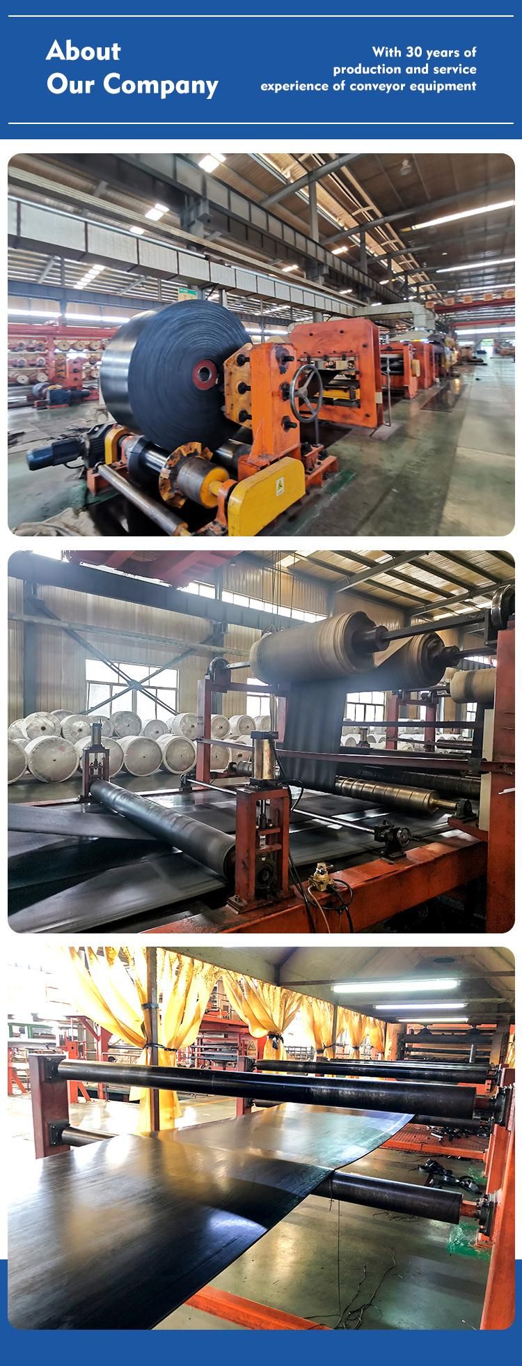 Customized Nitrile Rubber Oil Resistant Conveyor Belt for The Transportation of Oily Materials