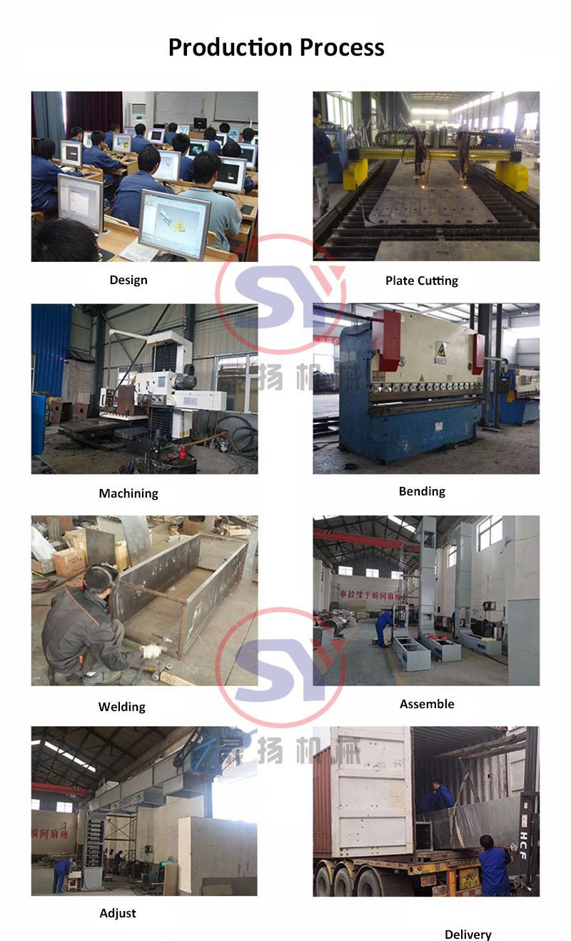 Plate Chain Bucket Elevator Conveyor Machine for Solid Food Transmission