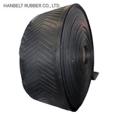 Chevron Conveyor Belt Ep Rubber Belt with Good Quality