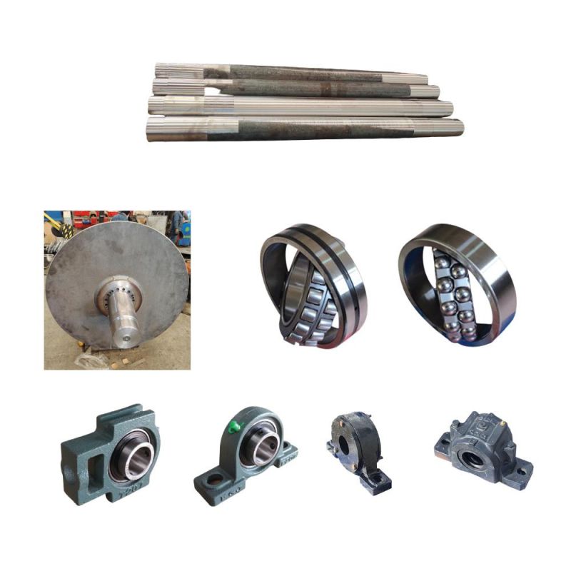 Conveyor Drive Pulley with Diamond Rubber Lagging for Mining, Cement, Coal Indusutry
