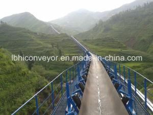 1400mm Long-Distance Curved Belt Conveyor with Wire Rope Core Belt