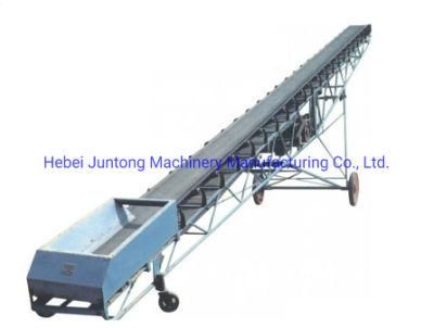 Dy Grain Silo Rubber Belt Conveyor System for Bulk Material/Rice/Maize Lx