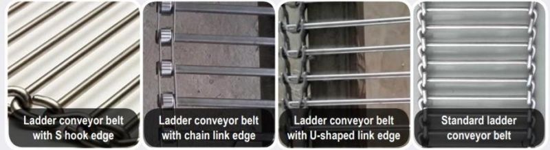 Food Grade Stainless Steel Flat Flex Wire Mesh Conveyor Belt