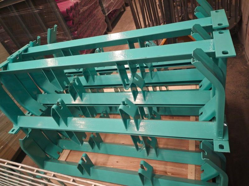 Wear-Resisting Belt Conveyor Roller Frame for Chemical Coal Industry