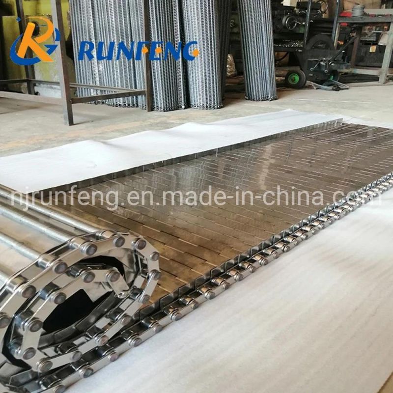 Heat Resistance Plate Linked Perforated Conveyor Belt for Baking/Freezing/Conveying