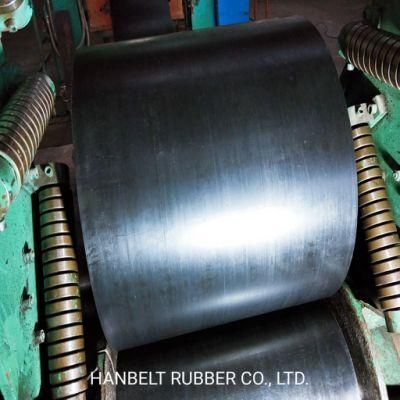 Fire Retardant Ep1000/4 Ply Rubber Conveyor Belt Reinforced with Canvas for Industrial