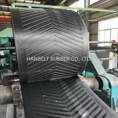 Factory Conveyor Belt Price Ep150 Chevron Conveyor Belt for Sale