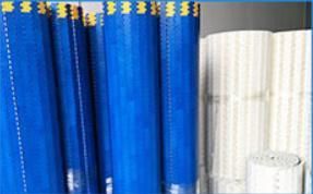 POM 14.3 Thickness Custom Raised-Rib Conveyor Belt for Corrugated Box Industry