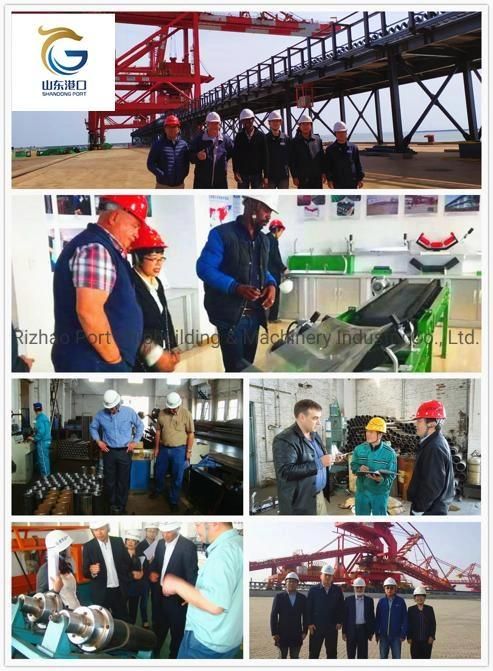 SPD Galvanized Conveyor Idler Bracket for Mining, Port, Cement Industries