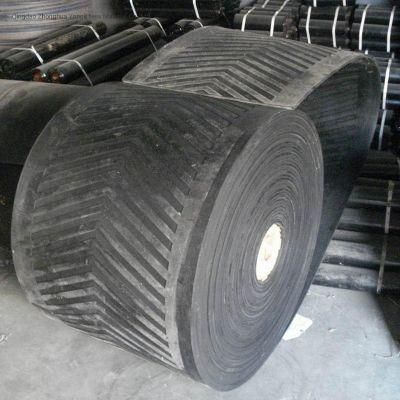 Chevron Rubber Conveyor Belt for Cement Plant Made in China